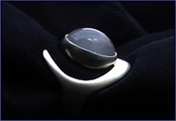 Moonstone jewellery, handmade with sterling silver and moonstone